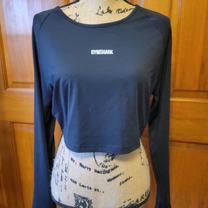 Gymshark Black Crop Top